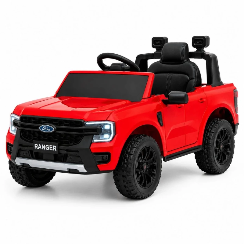 Pojazd elektryczny Ford Ranger LIFT Ramiż - pilot 2.4GHz, czerwony