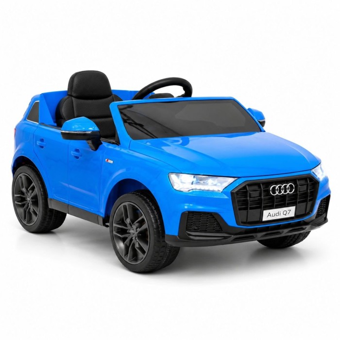 Pojazd elektryczny Audi Q7 Ramiż SUV niebieski - pilot 2.4GHz