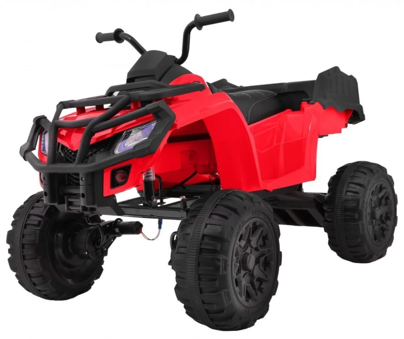 Quad Ramiż XL ATV 4x4 na akumulator z pilotem 2,4 GHz – czerwony