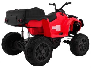 Quad Ramiż XL ATV 4x4 na akumulator z pilotem 2,4 GHz – czerwony