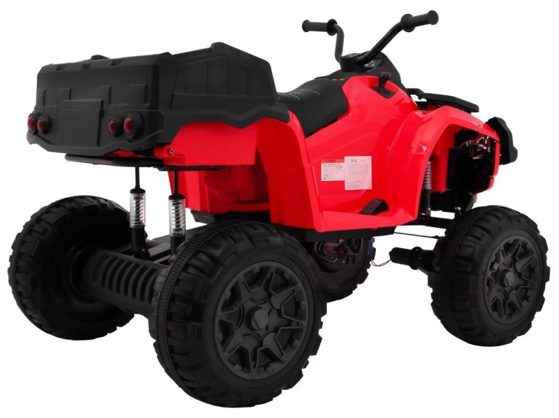 Quad Ramiż XL ATV 4x4 na akumulator z pilotem 2,4 GHz – czerwony