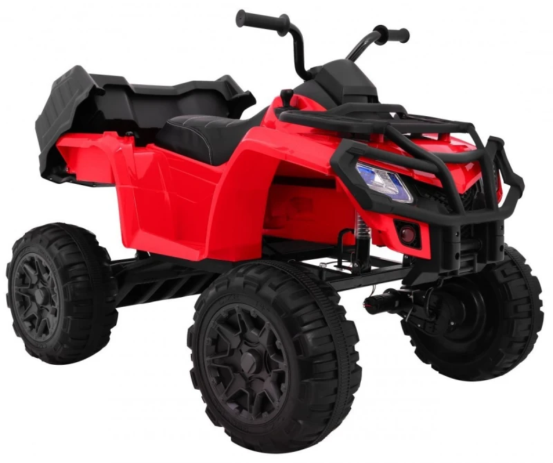 Quad Ramiż XL ATV 4x4 na akumulator z pilotem 2,4 GHz – czerwony