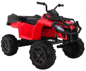 Quad Ramiż XL ATV 4x4 na akumulator z pilotem 2,4 GHz – czerwony