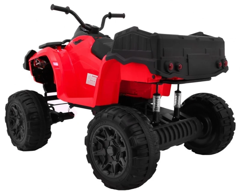 Quad Ramiż XL ATV 4x4 na akumulator z pilotem 2,4 GHz – czerwony