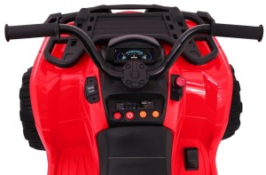 Quad Ramiż XL ATV 4x4 na akumulator z pilotem 2,4 GHz – czerwony