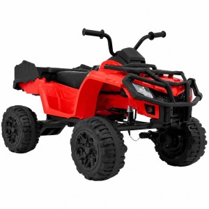 Quad Ramiż XL ATV 4x4 na akumulator z pilotem 2,4 GHz – czerwony