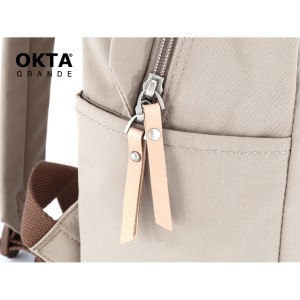 Plecak na laptopa 13-14" Himawari A4 jasnoszary - 13 L