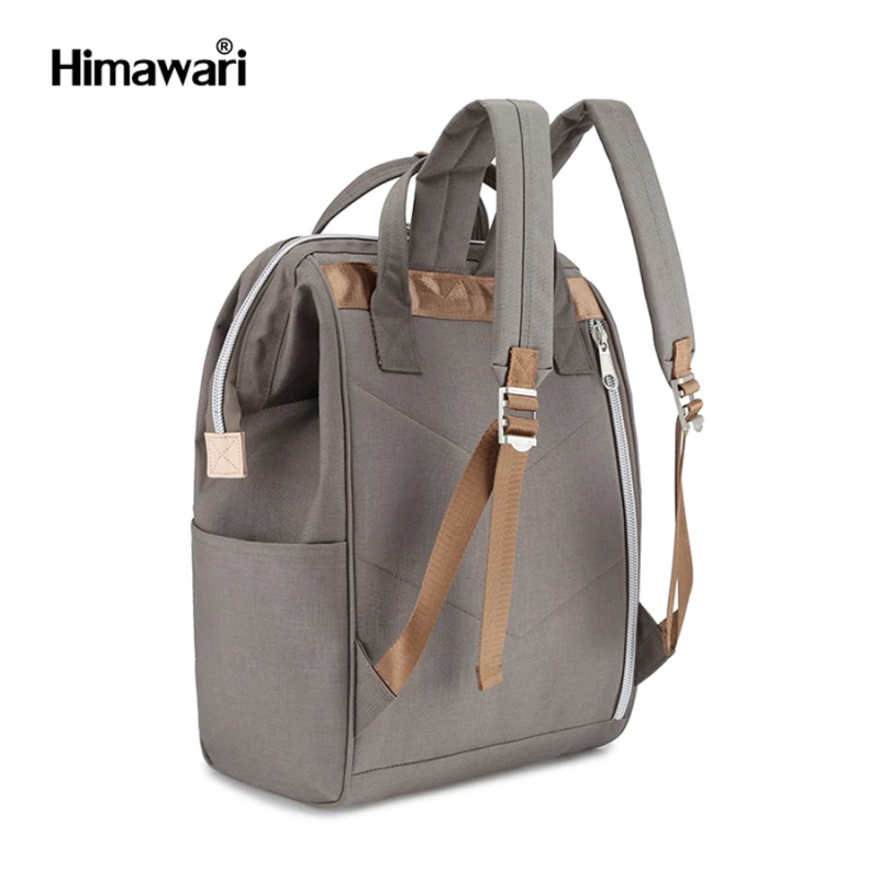 Plecak miejski Himawari 23L szary - kieszeń na laptopa 15,6"