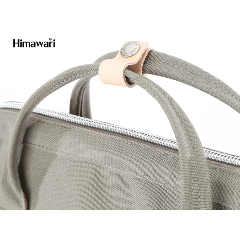 Plecak miejski Himawari 23L szary - kieszeń na laptopa 15,6"