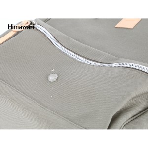 Plecak miejski Himawari 23L szary - kieszeń na laptopa 15,6"