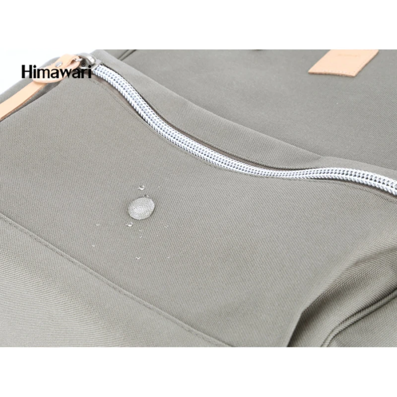Plecak miejski Himawari 23L szary - kieszeń na laptopa 15,6"