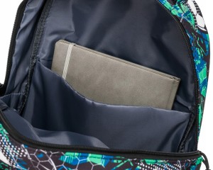 Plecak szkolny Peterson z portem USB i kieszenia na laptopa, 25 l