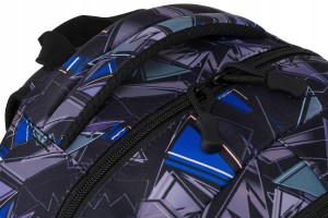 Plecak szkolny Peterson z portem USB – pojemność 25 l, wielokolorowy
