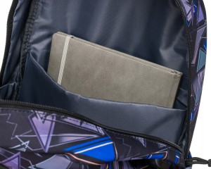 Plecak szkolny Peterson z portem USB – pojemność 25 l, wielokolorowy