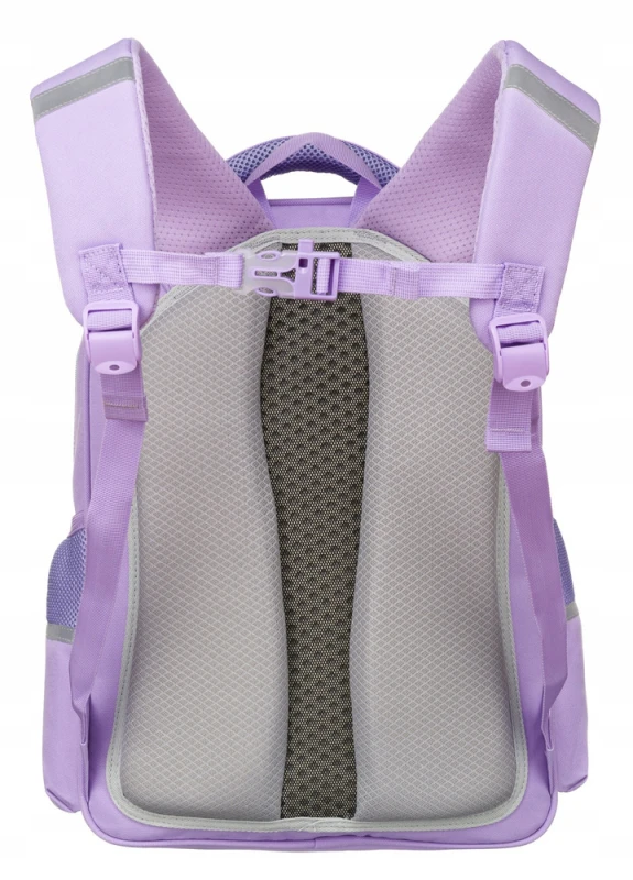 Plecak szkolny Peterson fioletowy 42cm - regulowane szelki, 2 komory