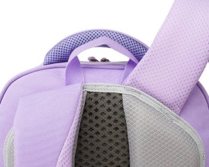 Plecak szkolny Peterson fioletowy 42cm - regulowane szelki, 2 komory