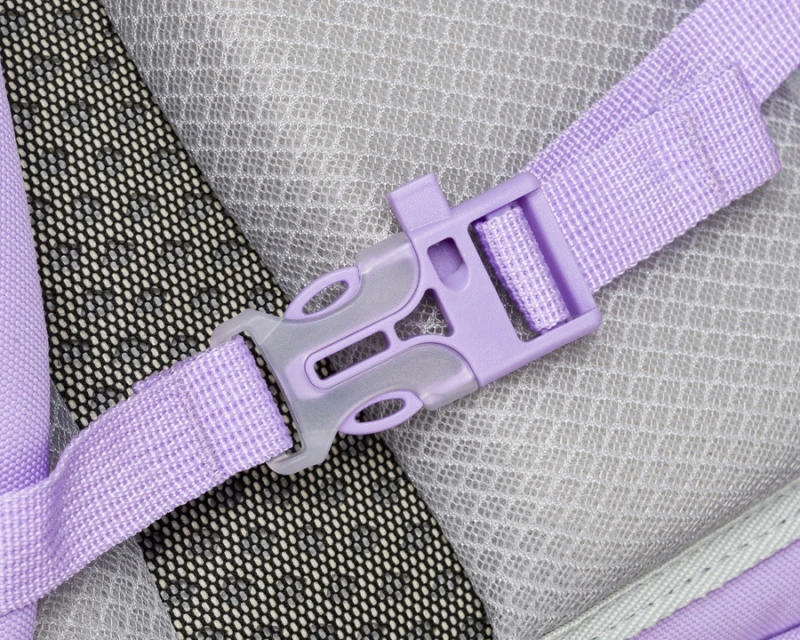 Plecak szkolny Peterson fioletowy 42cm - regulowane szelki, 2 komory