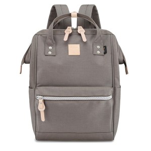 Plecak miejski Himawari 23L szary - kieszeń na laptopa 15,6"