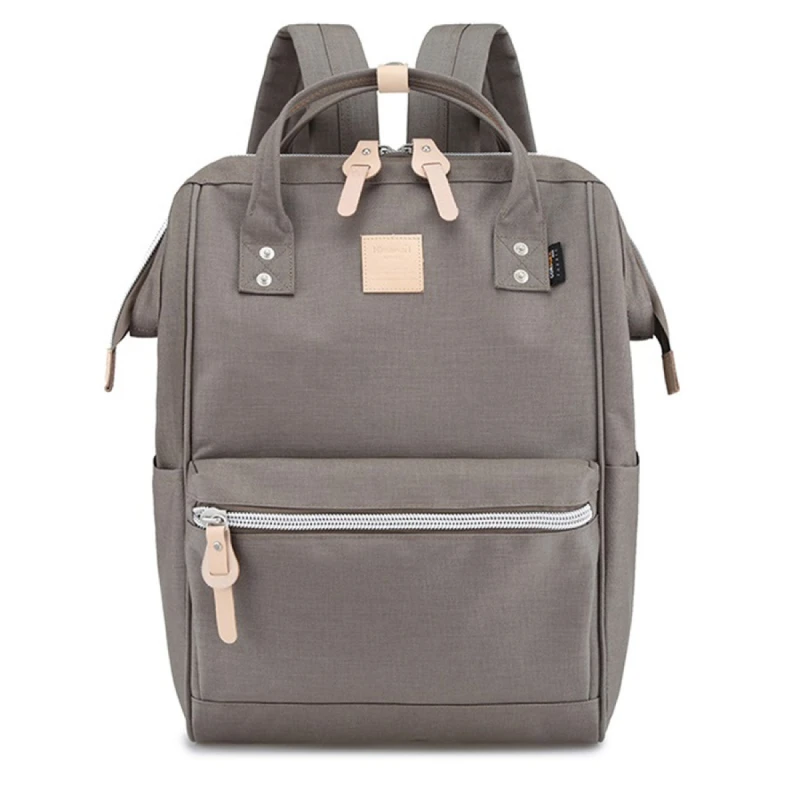 Plecak miejski Himawari 23L szary - kieszeń na laptopa 15,6"