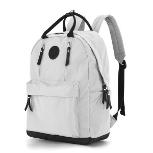 Plecak na laptopa 13-14" Himawari A4 jasnoszary - 13 L