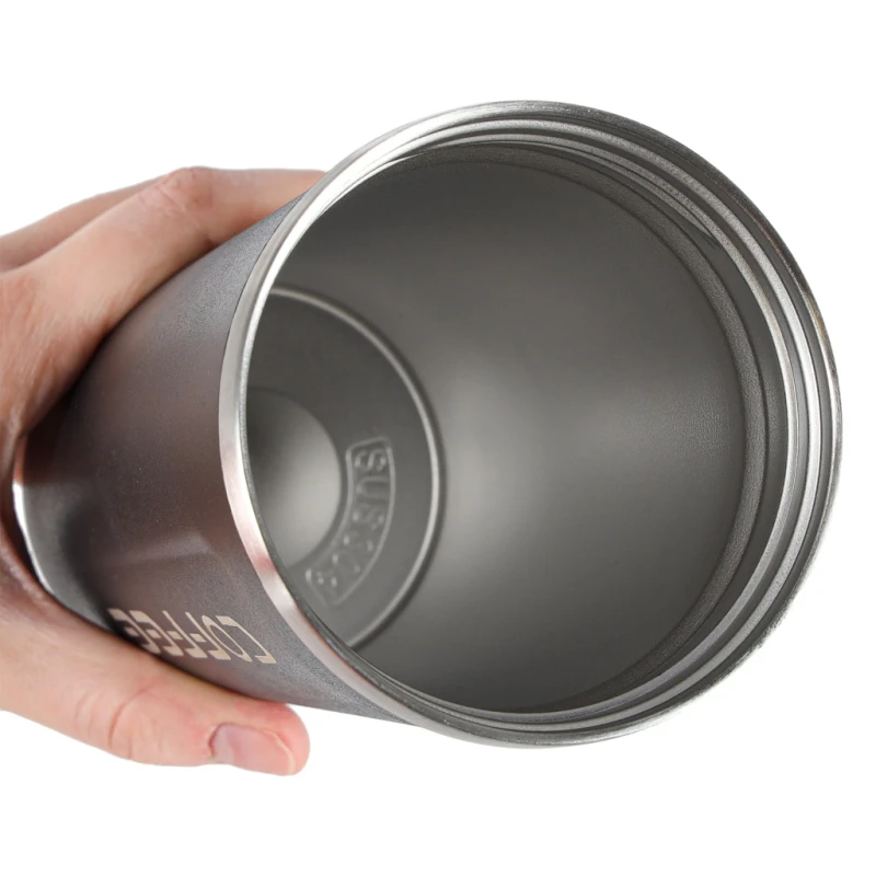 Smart kubek podróżny z wyświetlaczem LED 500ml - czarny