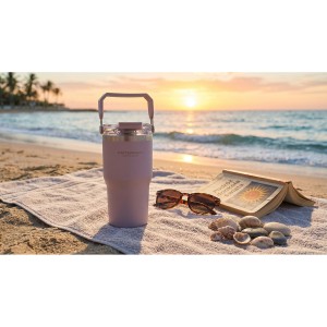 Kubek termiczny 600 ml Peterson - stal nierdzewna, jasnofioletowy