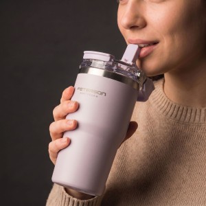 Kubek termiczny 600 ml Peterson - stal nierdzewna, jasnofioletowy