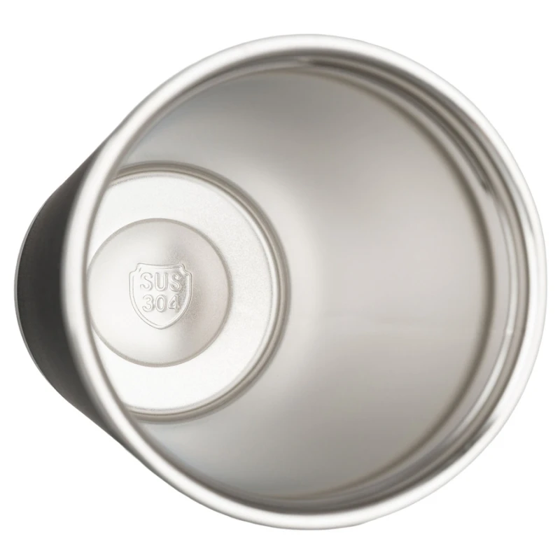 Kubek termiczny Peterson 560 ml z uchwytem - stal nierdzewna, czarny