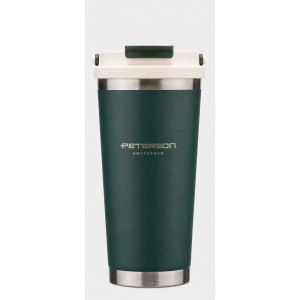 Kubek termiczny Peterson 560 ml - stal nierdzewna, zielony