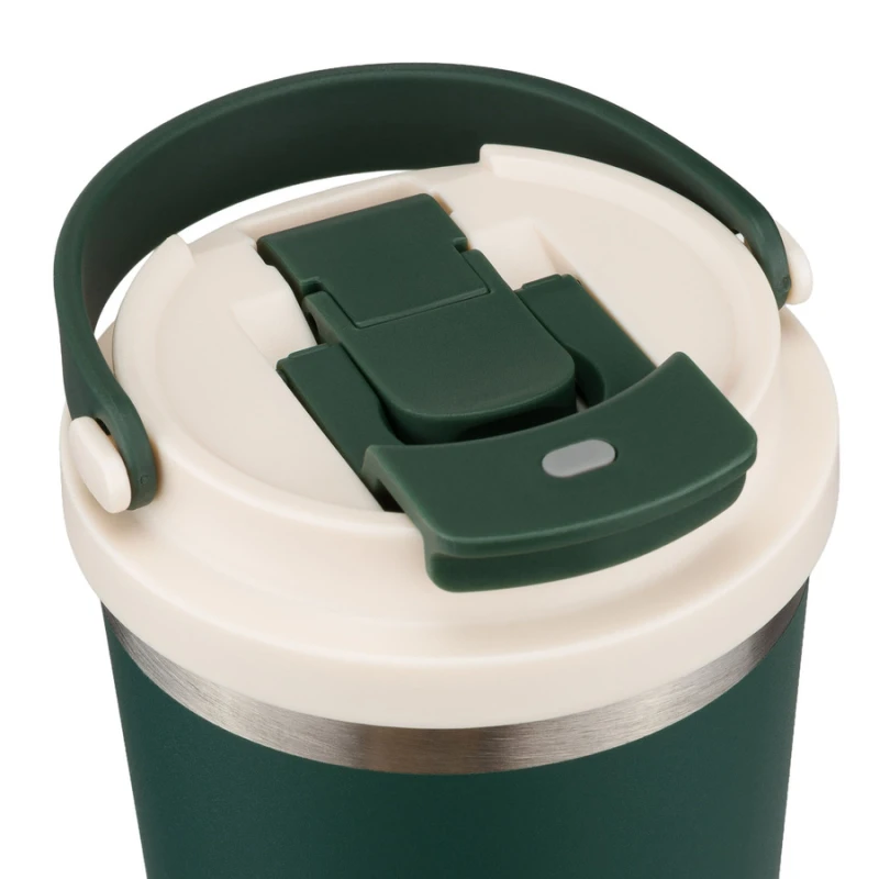 Kubek termiczny Peterson 560 ml - stal nierdzewna, zielony