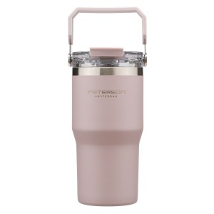 Kubek termiczny 600 ml Peterson - stal nierdzewna, jasnofioletowy